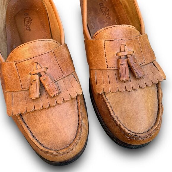 Colorado Men's Tassel Loafers Slip on Leather Dress Casual Shoes size 11.5 - Picture 8 of 12